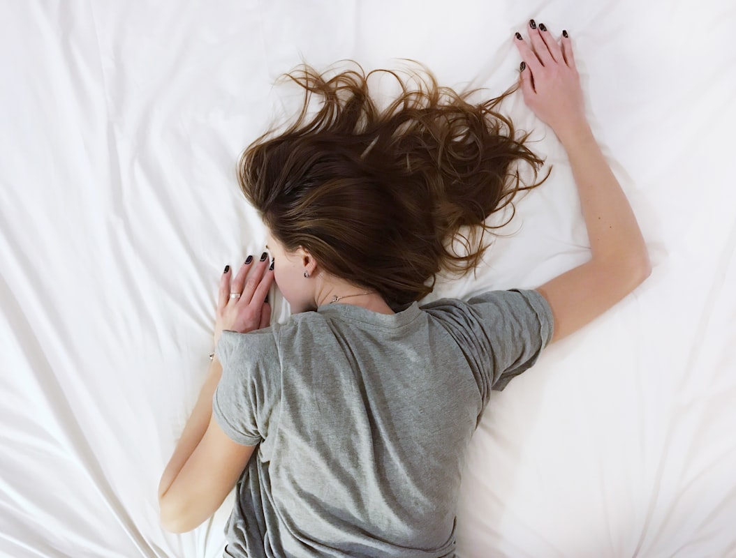 Person practicing healthy wellness habits